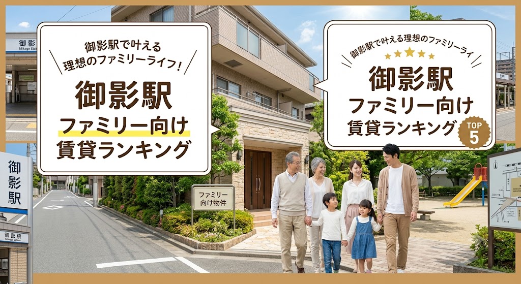 【2026年最新】御影駅のファミリー向け賃貸おすすめランキング5選！子育て環境抜群の物件を徹底解説
